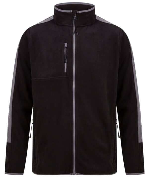 Finden & Hales Unisex microfleece jacket