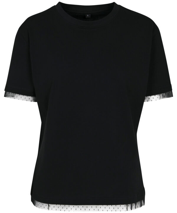 Build Your Brand Women's laces tee
