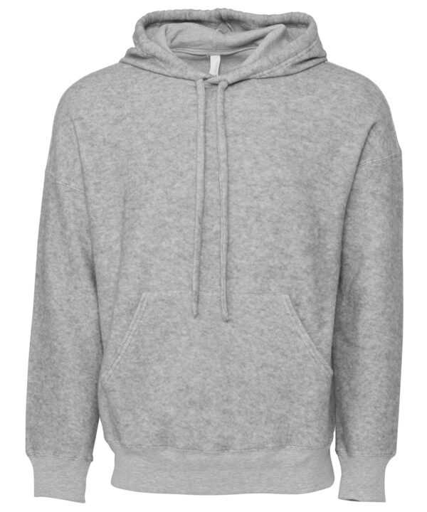 Bella Canvas Unisex sueded fleece pullover hoodie