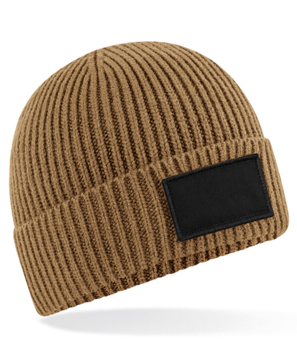 Beechfield Fashion patch beanie