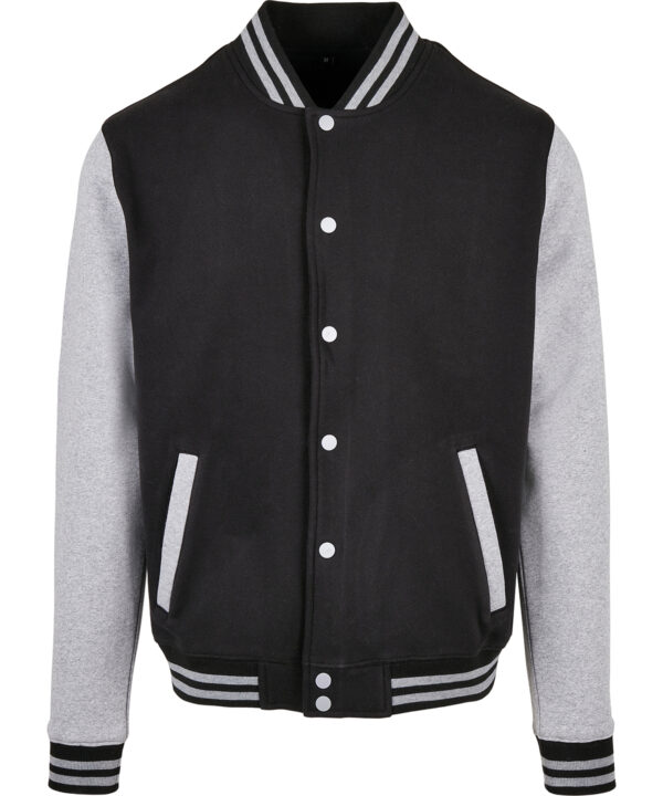 Build Your Brand Basic Basic college jacket