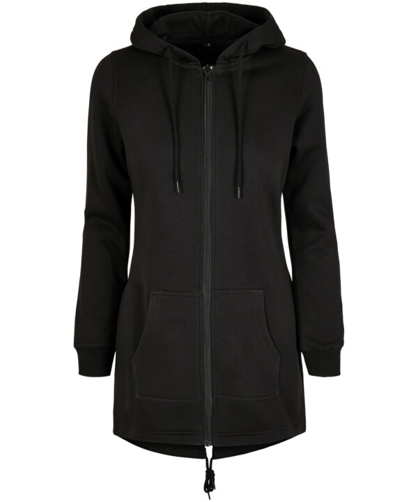 Build Your Brand Women's sweat parka