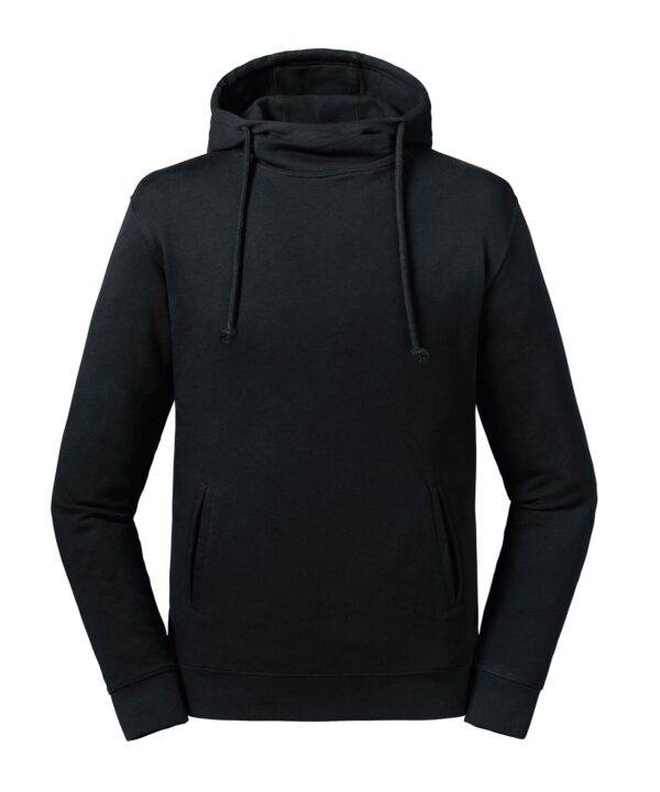 Russell Europe Pure organic high collar hooded sweatshirt