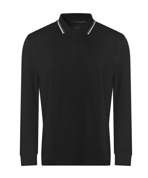 AWDis Just Polo's Long sleeve tipped 100 polo