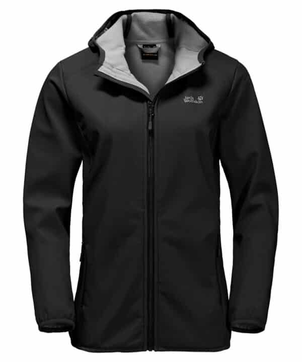 Jack Wolfskin Women's hooded softshell jacket (OL)