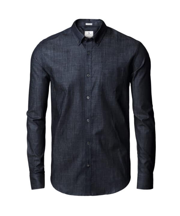 Nimbus Torrance modern fit  raw and stylish denim shirt