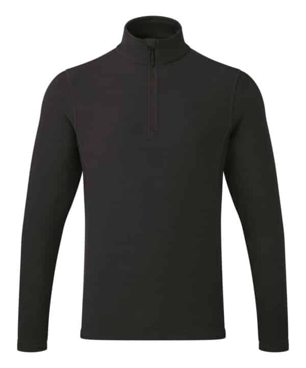 Premier Unisex Recyclight' 1/4 zip microfleece