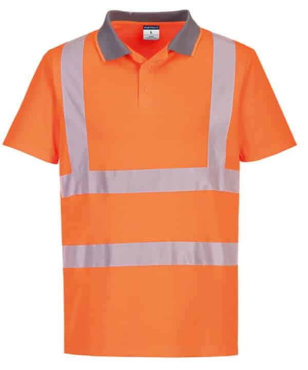 Portwest Eco Hi-vis short sleeve polo (EC10)