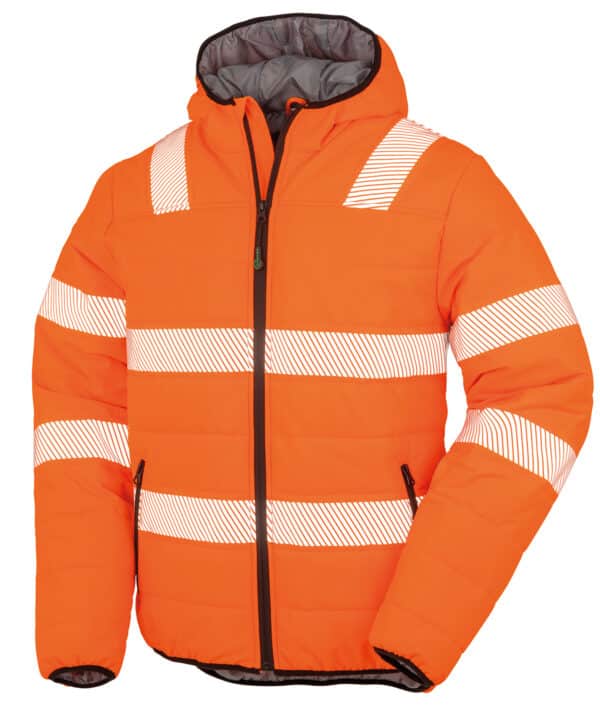 Result Genuine Recycled Recycled ripstop padded safety jacket