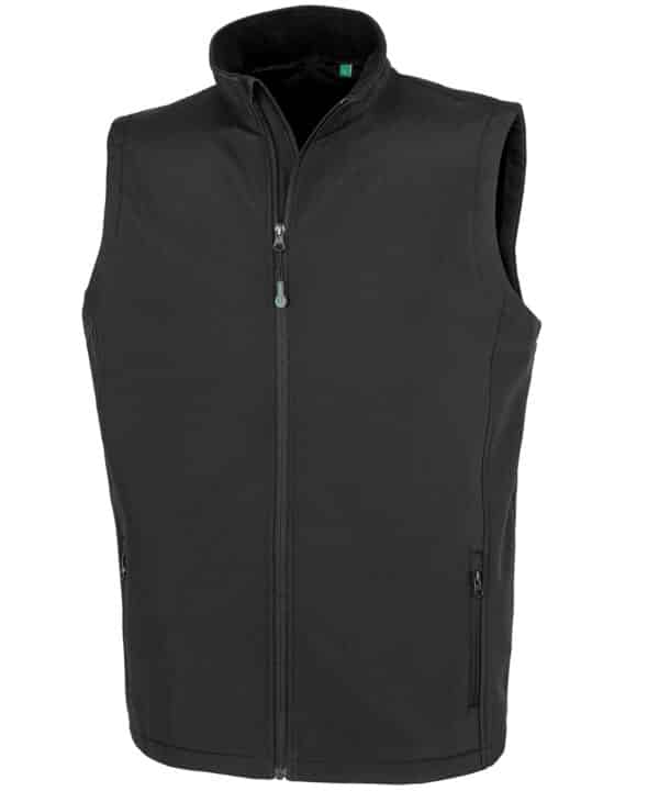 Result Genuine Recycled Men's recycled 2-layer printable softshell bodywarmer