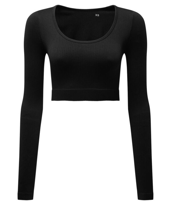 Women's TriDri® ribbed seamless '3D Fit' crop top