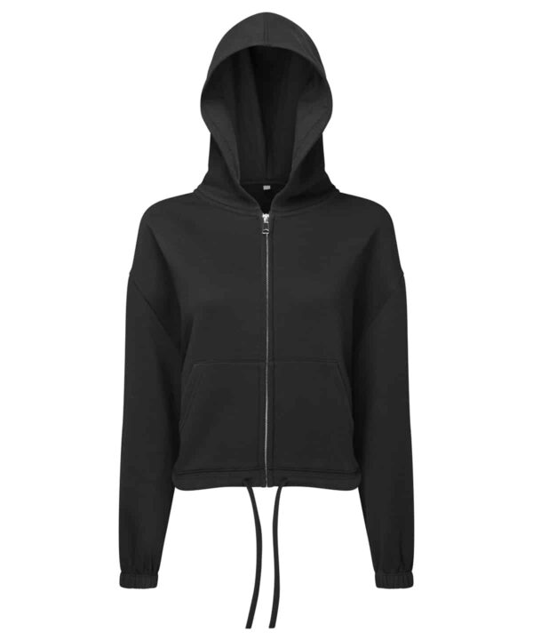 Women's TriDri® recycled drawstring full-zip hoodie