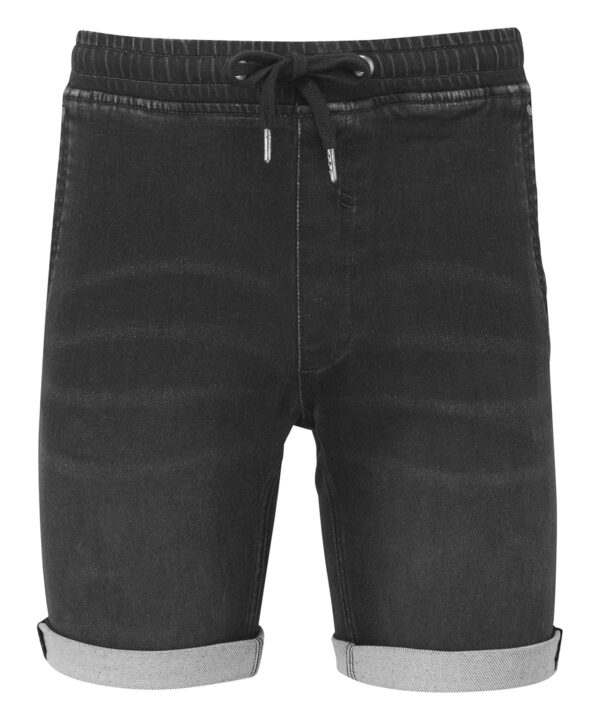 Wombat Men's denim drawstring shorts