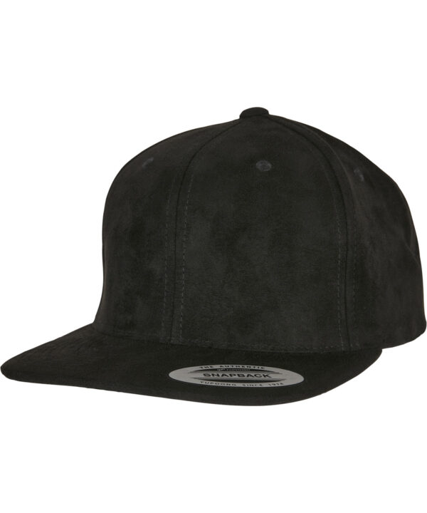 Flexfit by Yupoong Imitation suede leather snapback (6089SU)