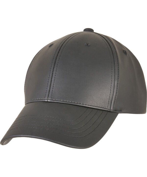 Flexfit by Yupoong Synthetic leather alpha shape dad cap (6245AL)